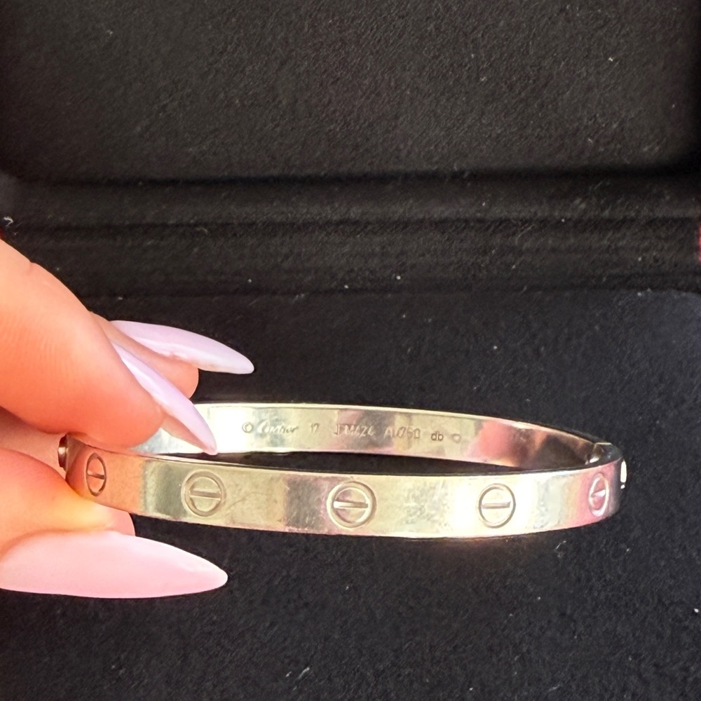 Authentic Cartier LOVE BRACELET, CLASSIC MODEL, 17 size. - Picture 10 of 16
